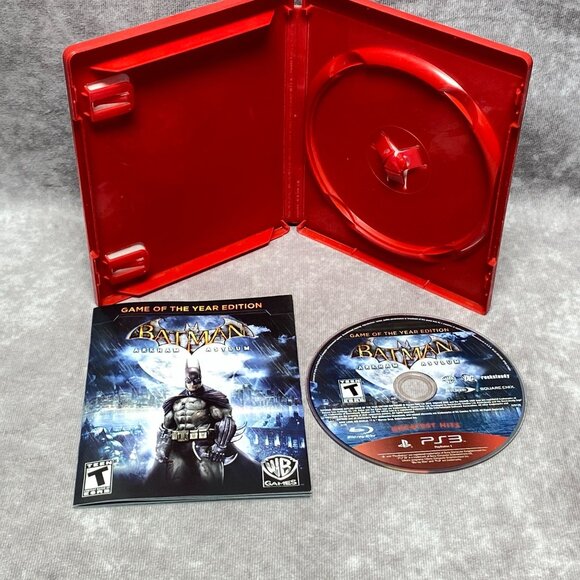 Batman: Arkham Asylum Game Of The Year Edition PS3 (2010) PlayStation 3 - Picture 3 of 4
